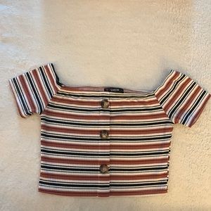 SHEIN cropped fitted tee! Size XS!